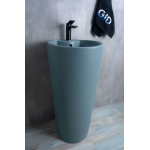 Раковина напольная 40x40 см Gid Nb131gm зеленая хаки