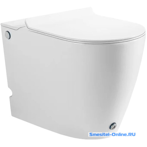 Фото Унитаз приставной  безободковый SantiLine SL-5030MB