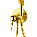 Смеситель с гигиеническим душем Daniel Retro RT645AU-DO золото 