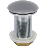  Донный клапан без перелива SantiLine SL-121 серый матовый