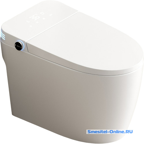 Фото   Унитаз приставной с биде  SantiLine SL-5035