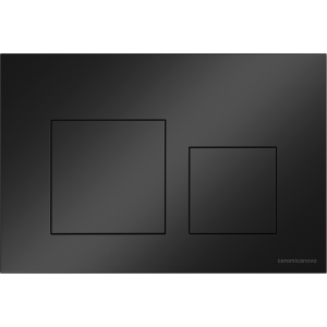   Клавиша смыва Ceramica Nova Balance Square CN12-002MB  черный матовый