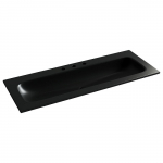  Раковина 121х45,7 Ceramica Nova Element CN7024MB черный матовый