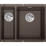 Мойка 55,5x46 см Blanco Subline 340/160-U Silgranit кофе 523567