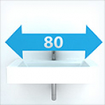 Подвесные от 80 до 90 см