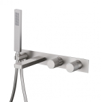  Смеситель для ванны Abber Rund AF8730SP сатин