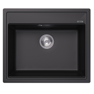Кухонная мойка ABBER Quarz AQ2902B черная
