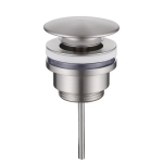  Донный клапан без перелива Abber AF0012SP сатин