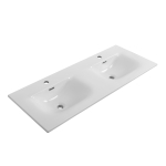 Керамическая раковина с двумя чашами BB-8099-120-2, 1210x460x170