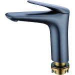 Смеситель для умывальника, серый графит RUSH Nevis (NE1735-12ant )