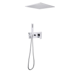 Душевая система ABBER Daheim AF8221 скрытого монтажа без излива, хром