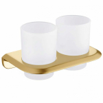 Стакан двойной для зубных щеток ABBER Nord AA1557G золото матовое