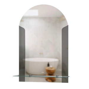 Зеркало MIXLINE "Муза" 390*580 (ШВ) с полкой (552616)