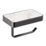 Бумагодержатель с полкой для телефона ABBER Westen AA1730NG никель