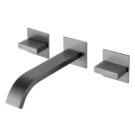  Смеситель для раковины Abber Wasserfall AF8612NG никель