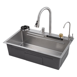 Мойка кухонная с водопадом Savol (S-SC003L) Мойка кухонная с водопадом Savol (S-SC003L)