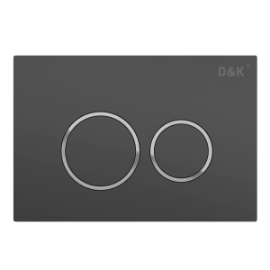 Клавиша смыва D&K Bayern DB1529006  графит