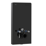 Инсталляционный модуль внешнего монтажа ABBER AC0107MB для подвесного унитаза, черный