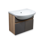 Тумба под раковину 60 Runo Лада  00-00001369 графит 