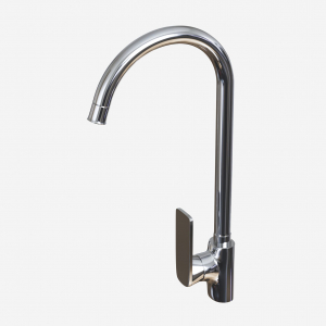 Смеситель для кухни MIXLINE ML12-032 высокий излив боковая ручка (530479)
