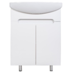 Тумба RUSH напольная PIONEER 60 Белый глянец (д/раковины Cersania 60) (PIS79260W)