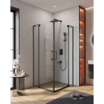 Душевой уголок CEZARES SLIDER-A-2-100/110-C-NERO
