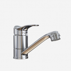 Смеситель для кухни MIXLINE ML03-031 короткий излив (522124)