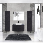 MOLVENO 46 База под раковину подвесная с двумя выкатными ящиками, Nero, 1000x460x500, MOLVENO 46-100-2C-SO-NR