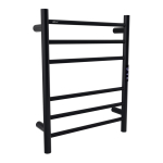 Полотенцесушитель электрический ABBER Standard AH4606MB черный матовый