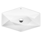 Раковина 64х40  Runo  Poligono 00-00001446