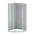 Душевое ограждение 100*100 RUSH Palm (PI-A1100100)