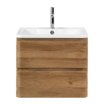 ALBANO База под раковину подвесная с двумя выкатными ящиками, Rovere Rustico, 700x450x500, ALBANO-700-2C-SO-RR