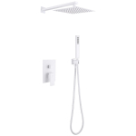  Душевая система Abber Daheim AF8219W белая матовая