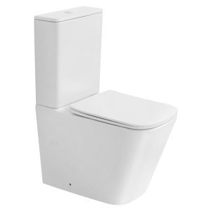  Унитаз напольный безободковый Rechteck AC1210TMW белый матовый 