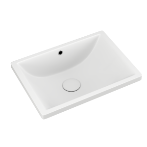 Раковина под столешницу D&K Berlin белая 460*330*180мм (DT1431616)