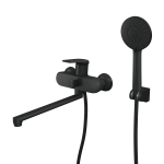 Смеситель для ванны Rush  Nevis NE1735-51Black