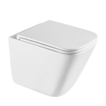  Унитаз подвесной безободковый Abber Rechteck AC1219TC 