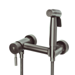 Смеситель с гигиеническим  душем   Rush  Melos SUS1101-99Grey графит 