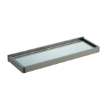 Полка стеклянная ABBER Westen AA1759NG никель