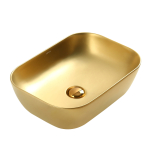  Раковина 46х32,5 Abber Rechteck AC2200MMG золото матовое