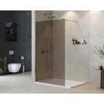 Душевая перегородка CEZARES LIBERTA-L-1-120-120-BR-Cr