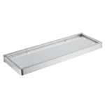 Полка стеклянная ABBER Westen AA1759SP сатин