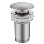  Донный клапан с переливом Abber AF0010SP сатин