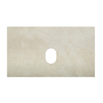 Столешница из керамогранита без отверстия под смеситель 800x460 KEP-80-MCO-W0 Marmo Crema Opaco