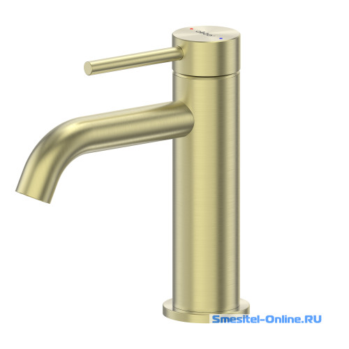 Фото Смеситель для раковины Abber Wasser Kreis 316 AF8110BG   золото брашированное