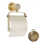 Держатель для туалетной бумаги Boheme Royal Cristal 10921-BR бронза