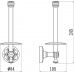 Держатель для туалетной бумаги Savol 58а S-005852-1A 