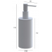 Дозатор для жидкого мыла Boheme Uno 10980-CR хром 