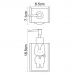  Дозатор для жидкого мыла Wasserkraft K-6499 