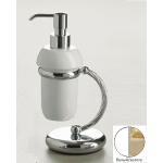 Дозатор Stil Haus Giunone G720(04) белый/золото